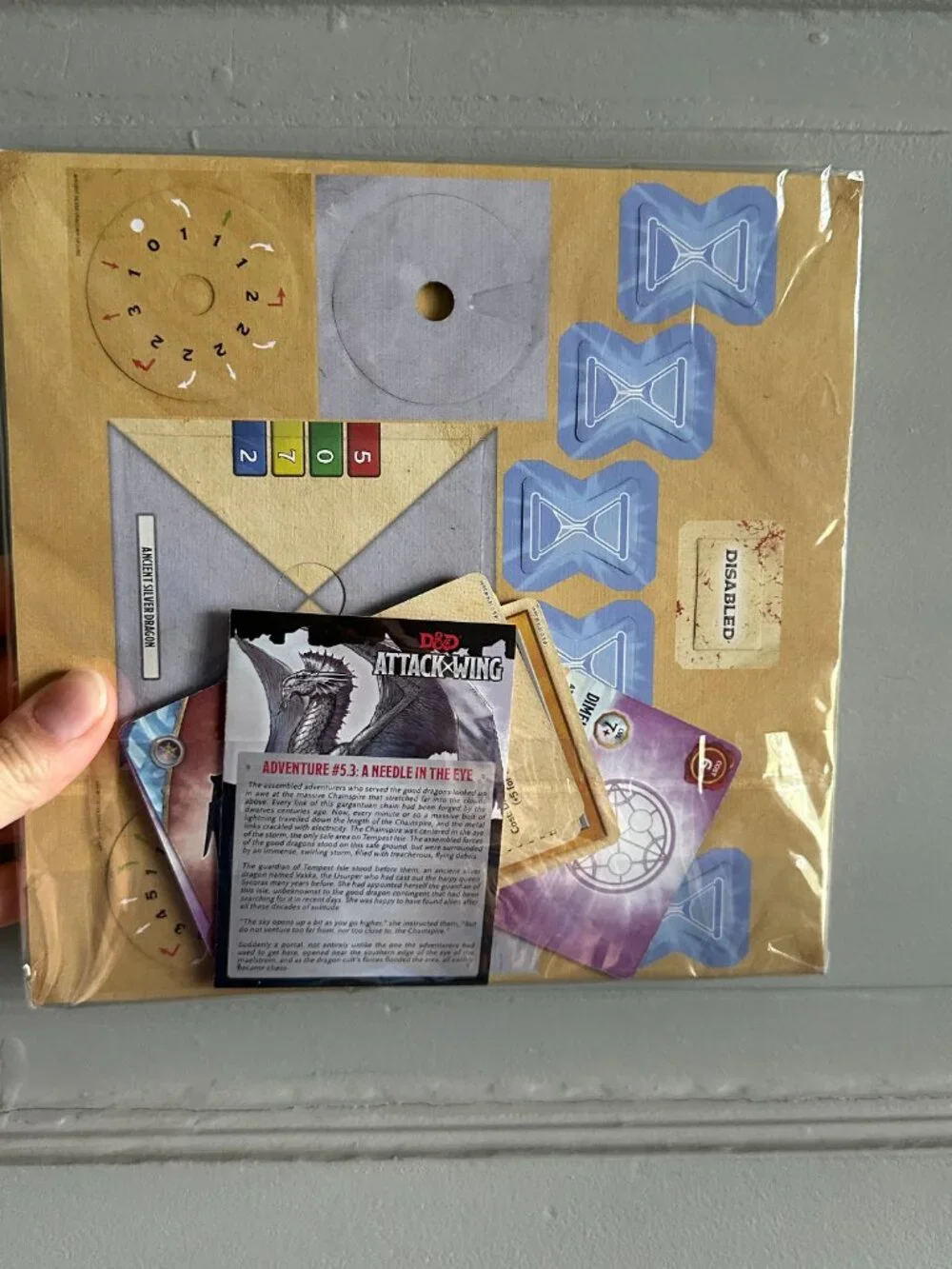 D&D Attack Wing Silver Dragon Expansion Pack